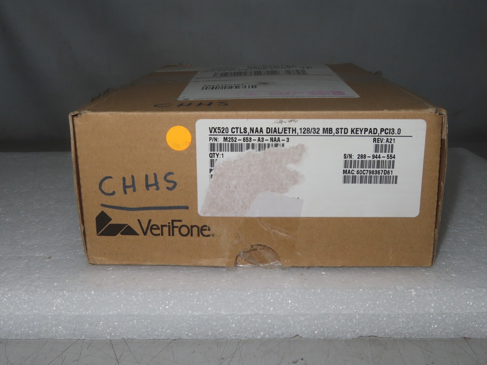 First Data FD50 Credit Card Terminal With Power Cords – Excellent