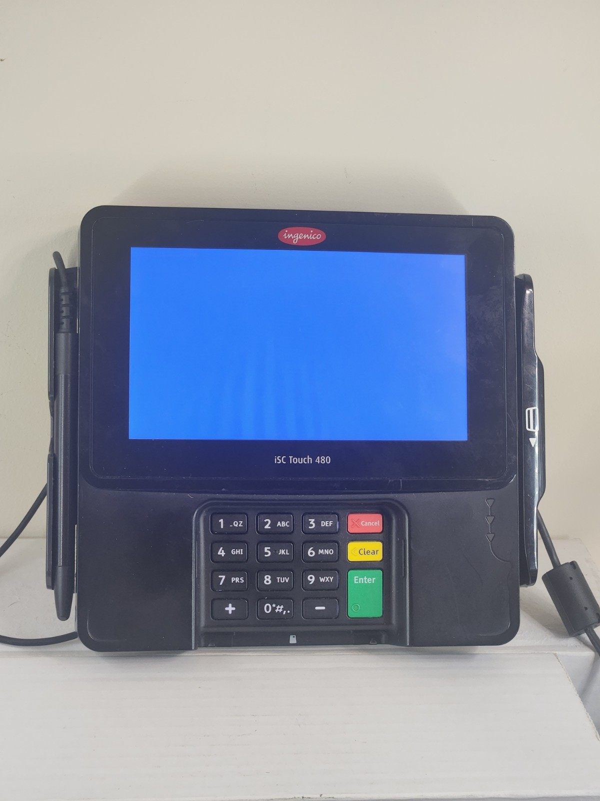 Ingenico iSC 480iNT Card Payment Terminal POS touch screen