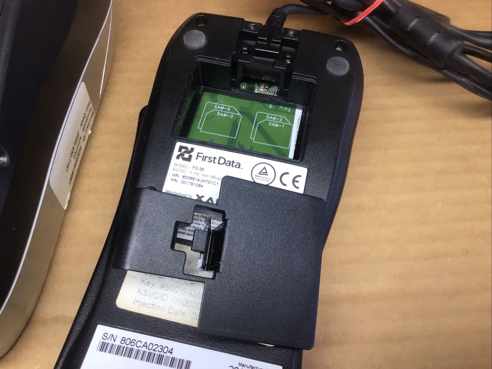 First Data FD100 Ti Credit Card Terminal with FD35 Pin Pad