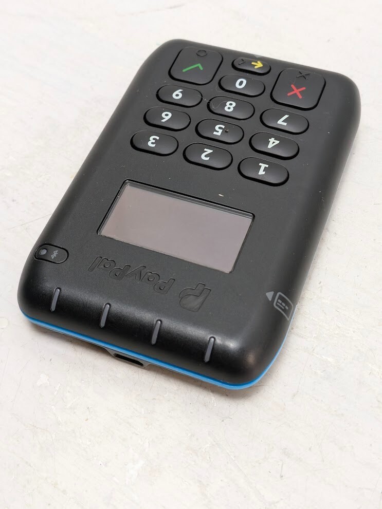 Miura PayPal Portable Bluetooth Card Reader M010-PROD10-V2-1 Black – For PARTS