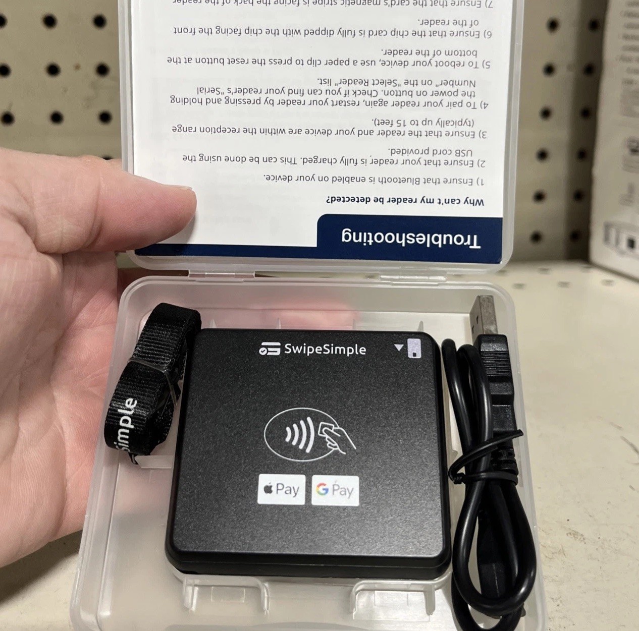 SwipeSimple Swift B250 Bluetooth – EMV Credit Card Reader