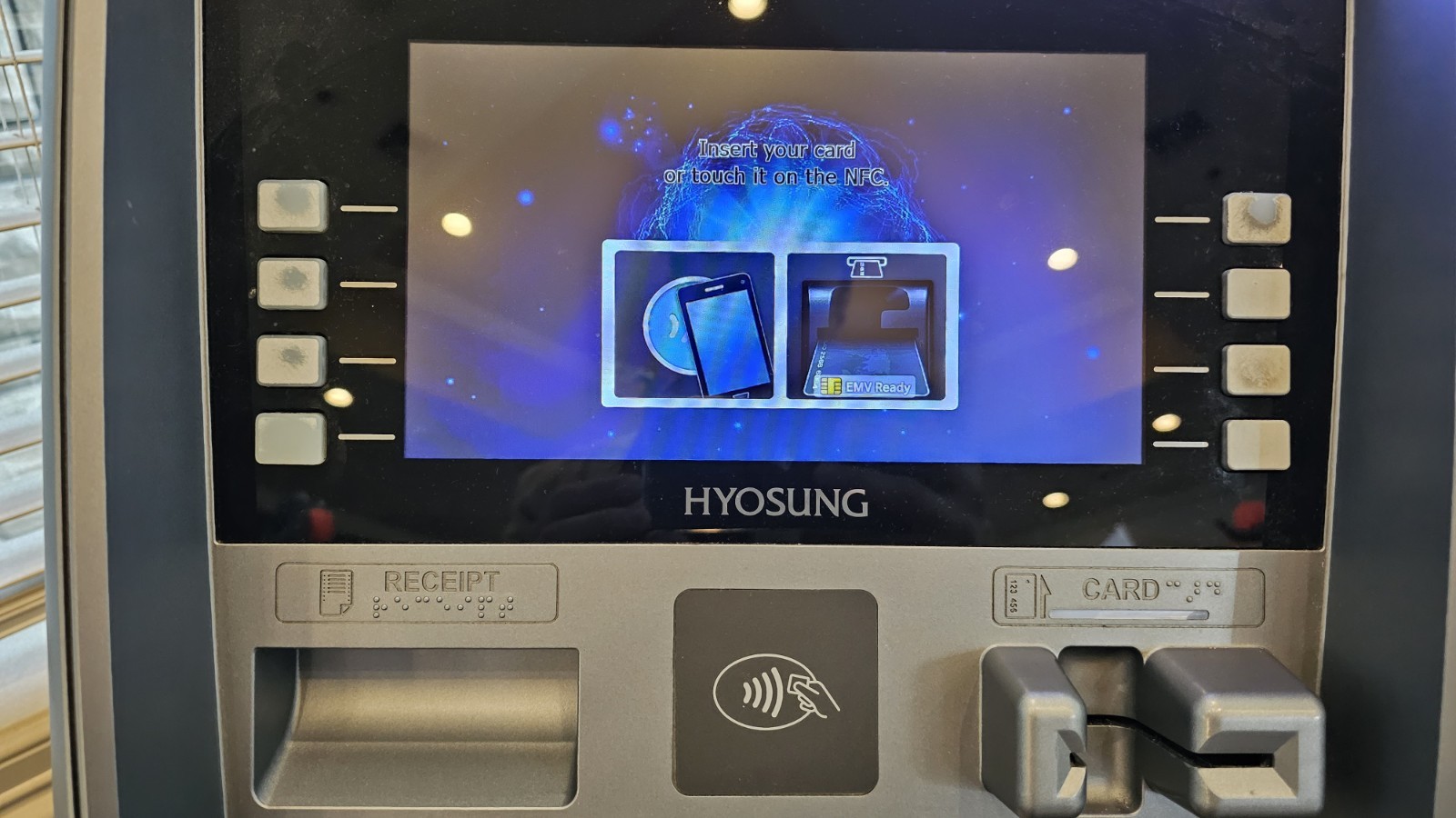 ATM NFC UPGRADR KIT READER & HARNESS Nautilus Hyosung Halo 2 EMV MOBILE PAY EMV