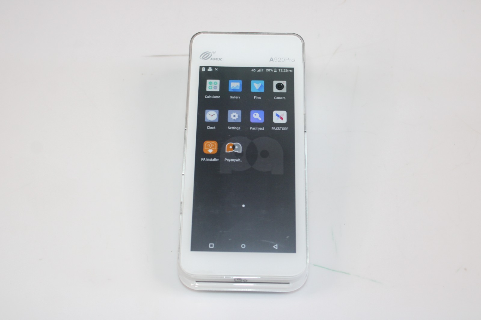PAX A920-Pro PayAnywhere Smart Mobile Payment Terminal *AS IS POWERS ON*