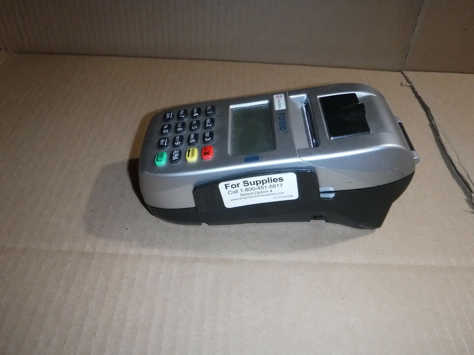 First Data FD100ti Credit Card Machine