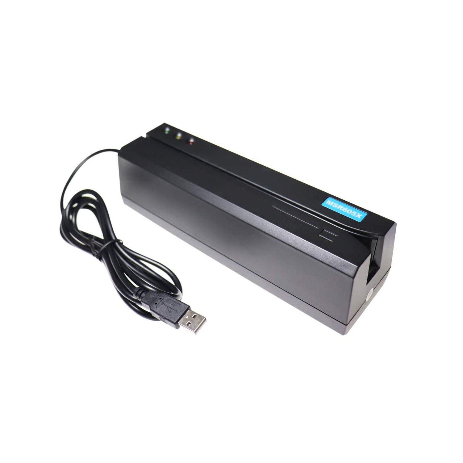 MSR605X USB Card Reader Writer Mag Swipe 3-Track Compatible w/ MSR206 MSR605 …