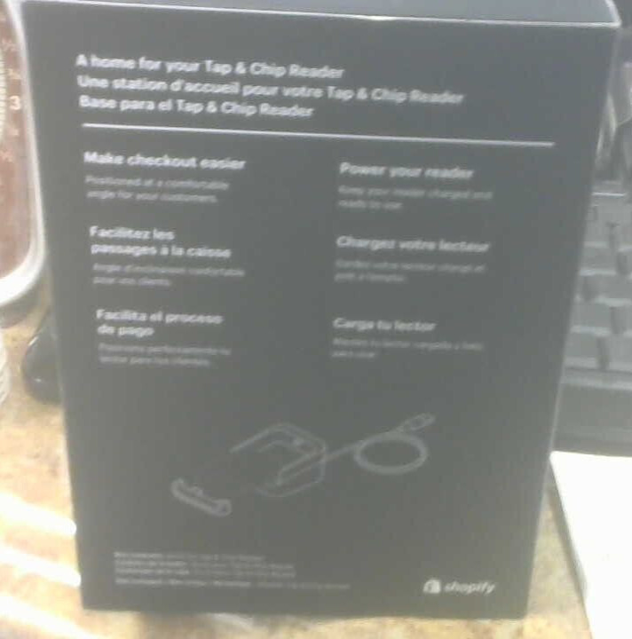 Shopify Dock for Tap And Chip Reader NEW
