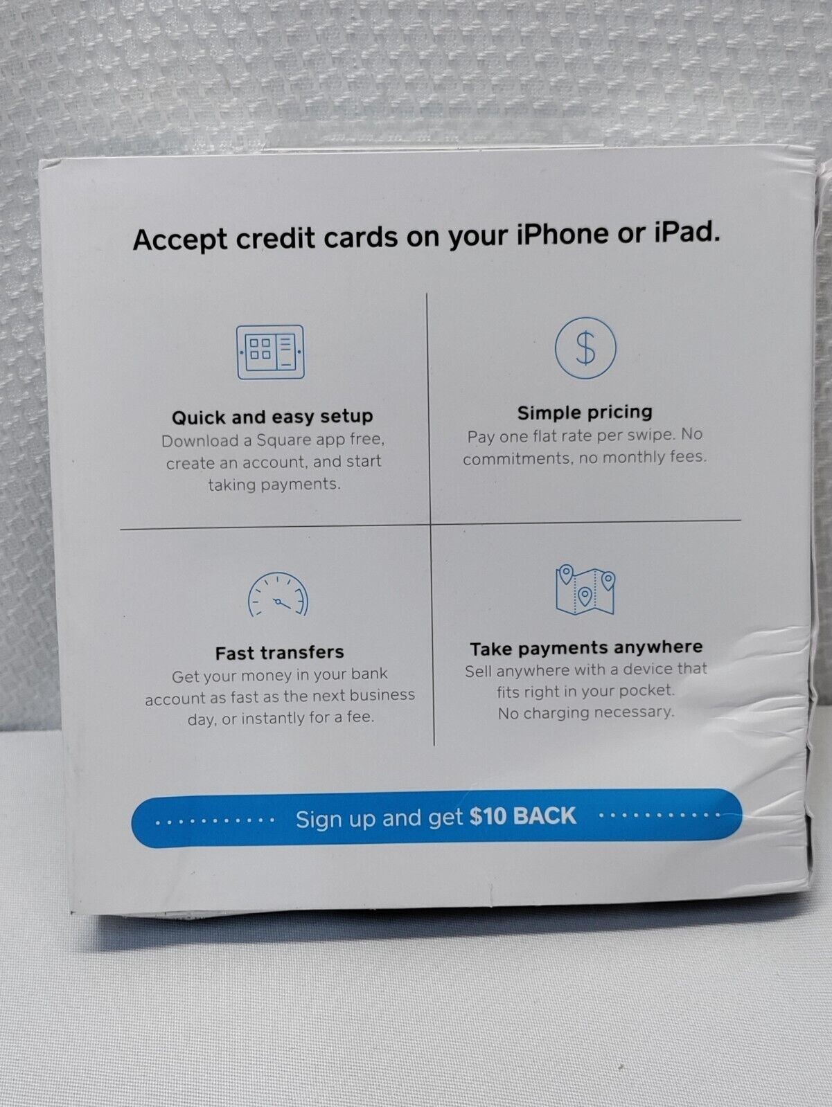 Magstripe Reader Credit Card Reader Magnetic Chip Machine For iPhones & iPads