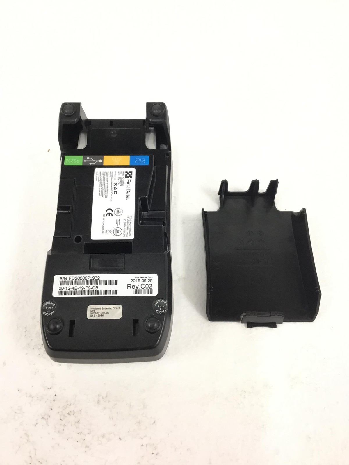3x FIRST DATA FD130DUO Credit Card Terminal w/Printer, AC Adapter, FREE SHIPPING