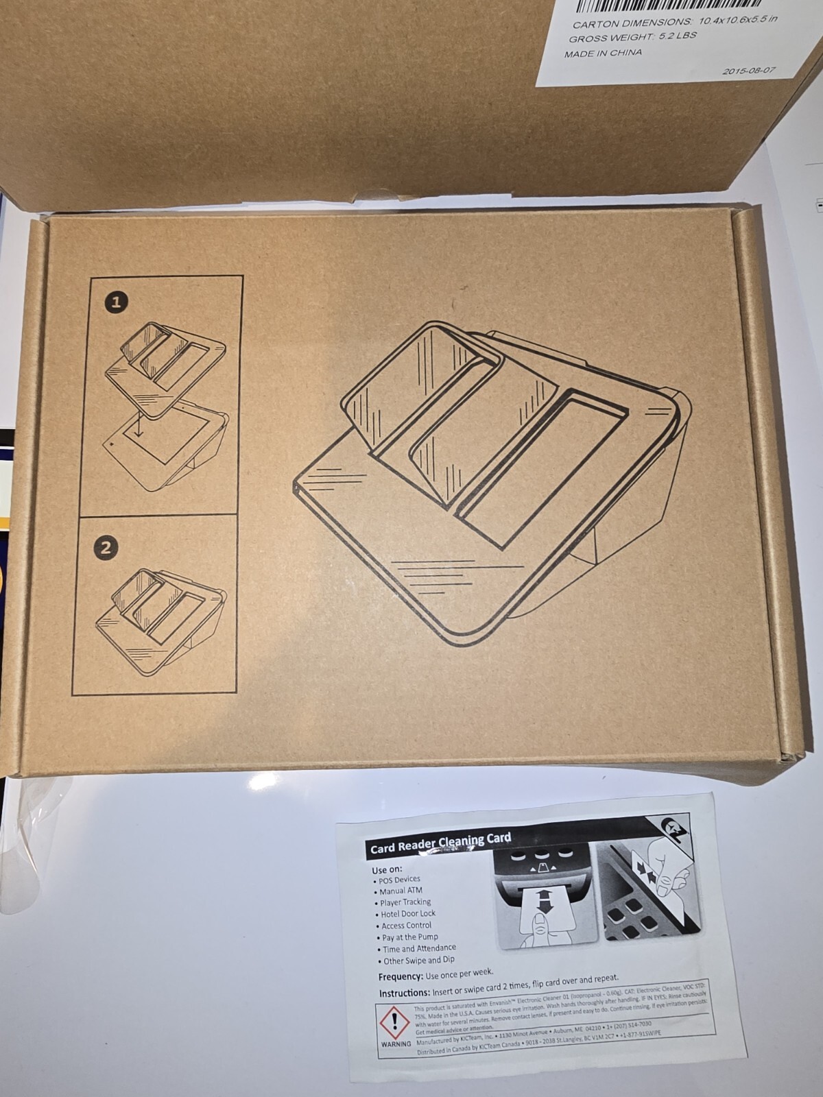 Clover Mini Wifi C300 – Card Reader / POS Point of Sale System w/ Power Supply