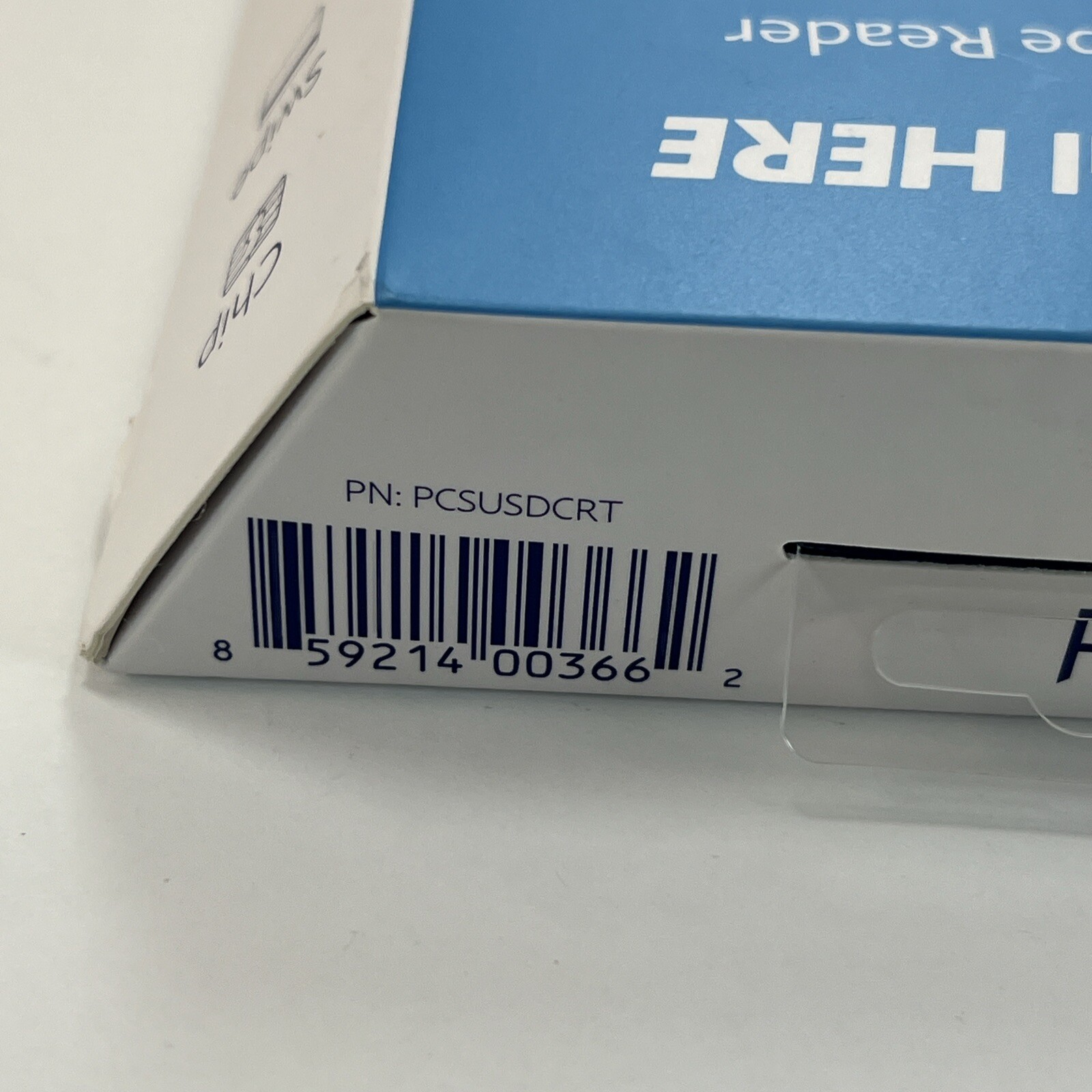 PayPal HERE Chip and Swipe Mobile Debit Credit Card Reader PCSUSDCRT – TESTED
