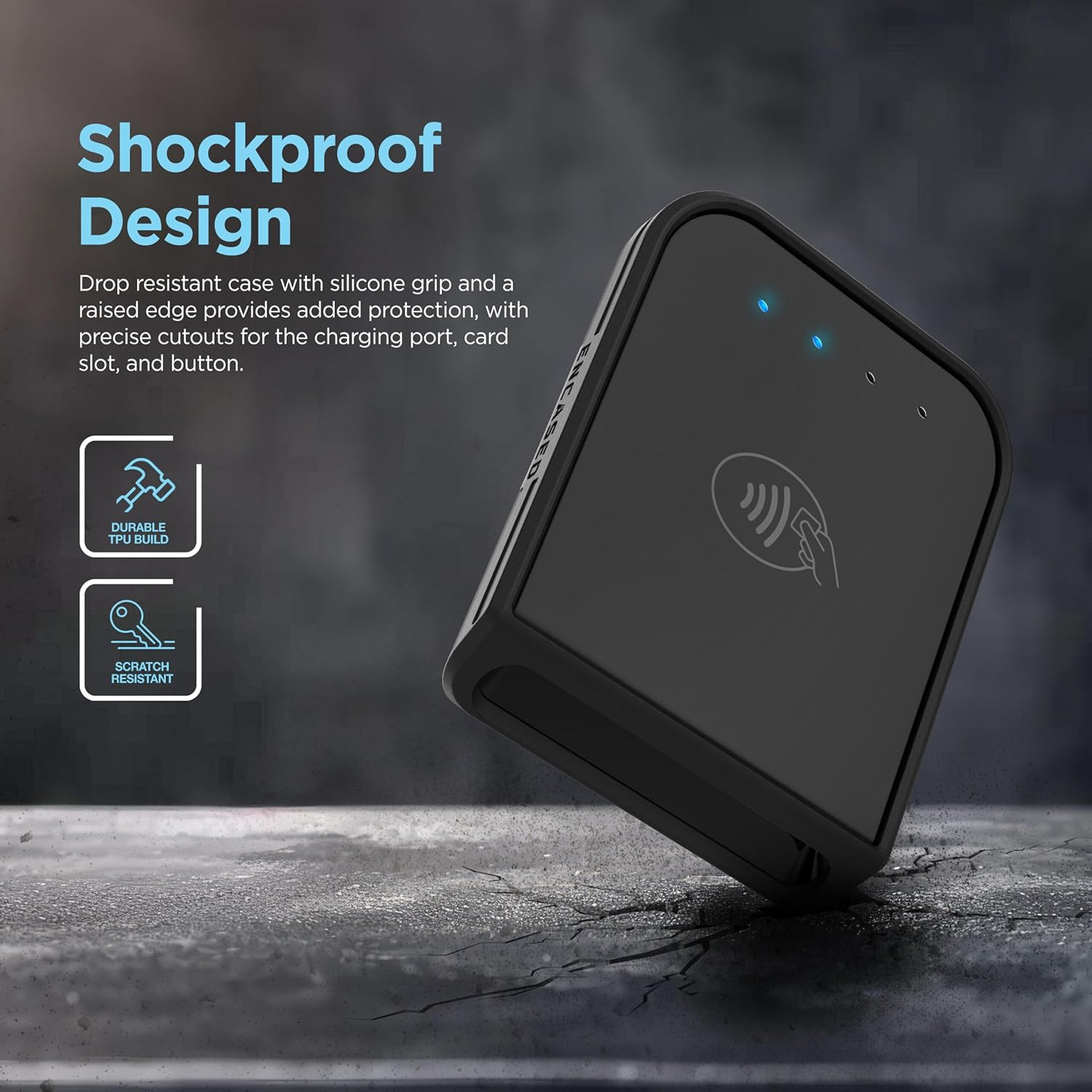 Dock for Shopify Tap & Chip Card Reader with Removeable Protective Case – Magnet