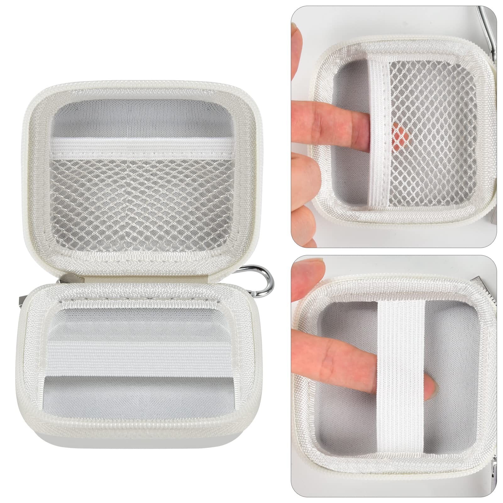 Chip Card Reader Scanner Case, Hard Carrying Bag Holder Fits Square A-SKU-048…