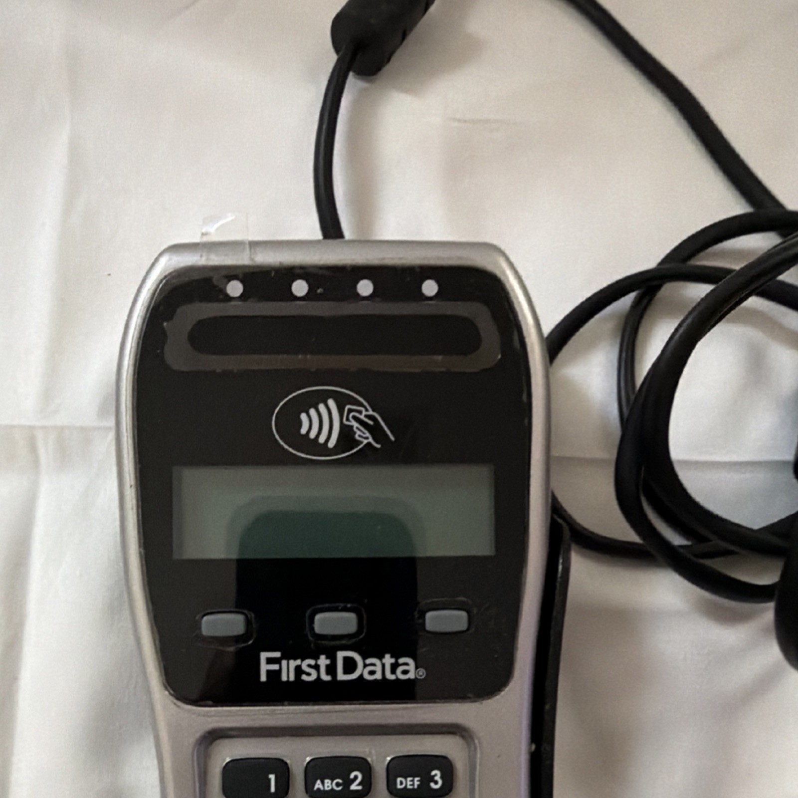 First Data FD-35 Wired Credit Card Terminal/Reader POS w/ USB Cable
