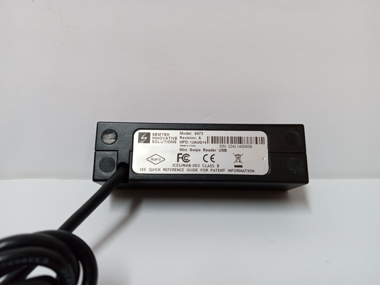 Semtek 9473 Mini Card Swipe Reader USB