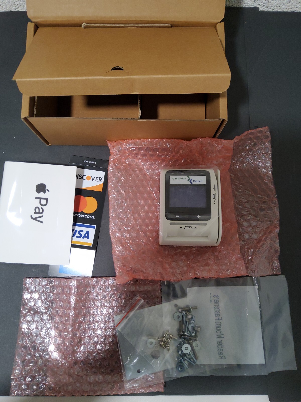 Big lot Change Point Credit Card Insert Terminal ,control board,card slide. 98C
