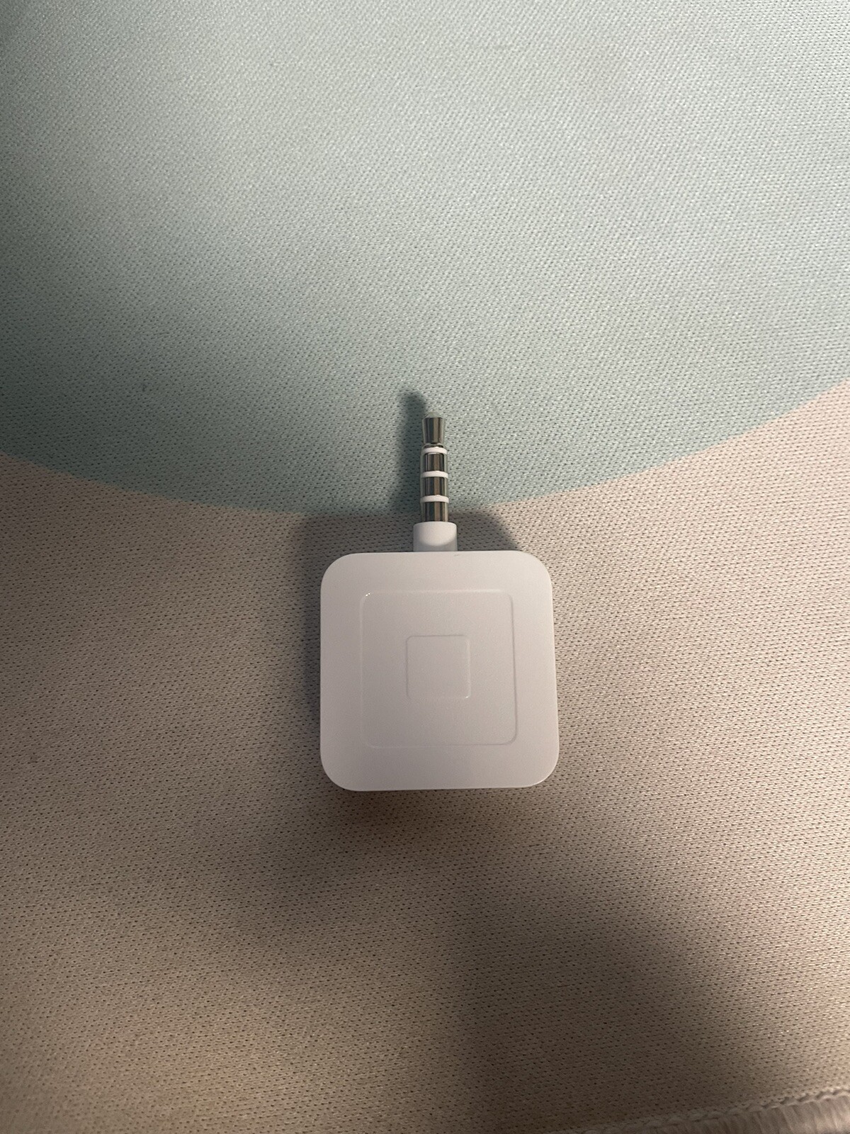 Square Plug-In Credit Debit Card Reader – White for Apple iPhone and iPad