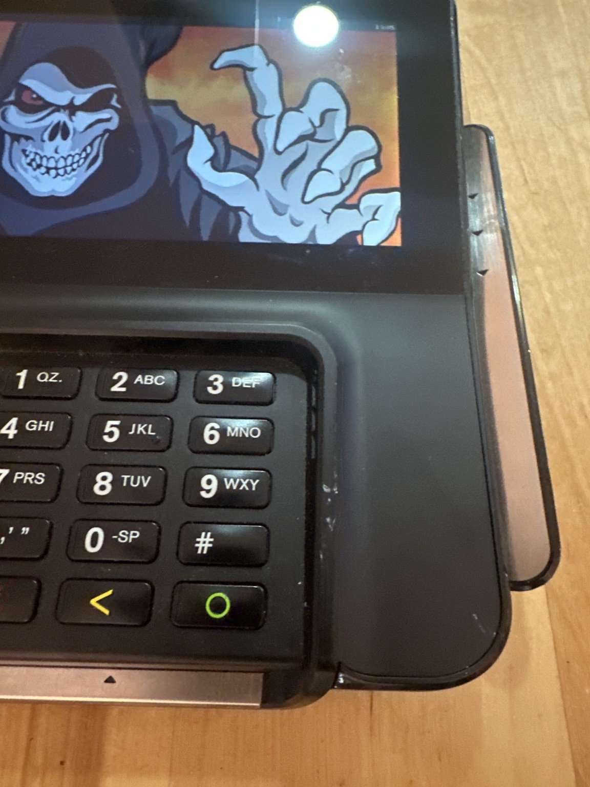 Verifone M400 WiFi Bluetooth Payment Terminal PIN Pad w/ Cable Powers On