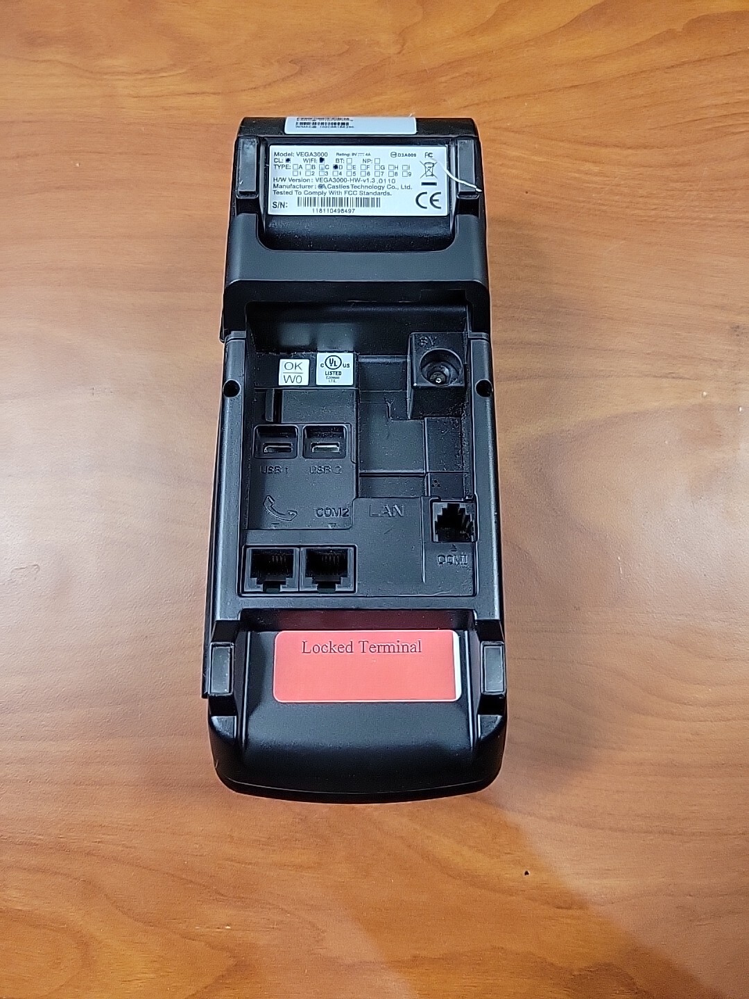 Dejavoo Z11 Card Payment Terminal VEGA3000