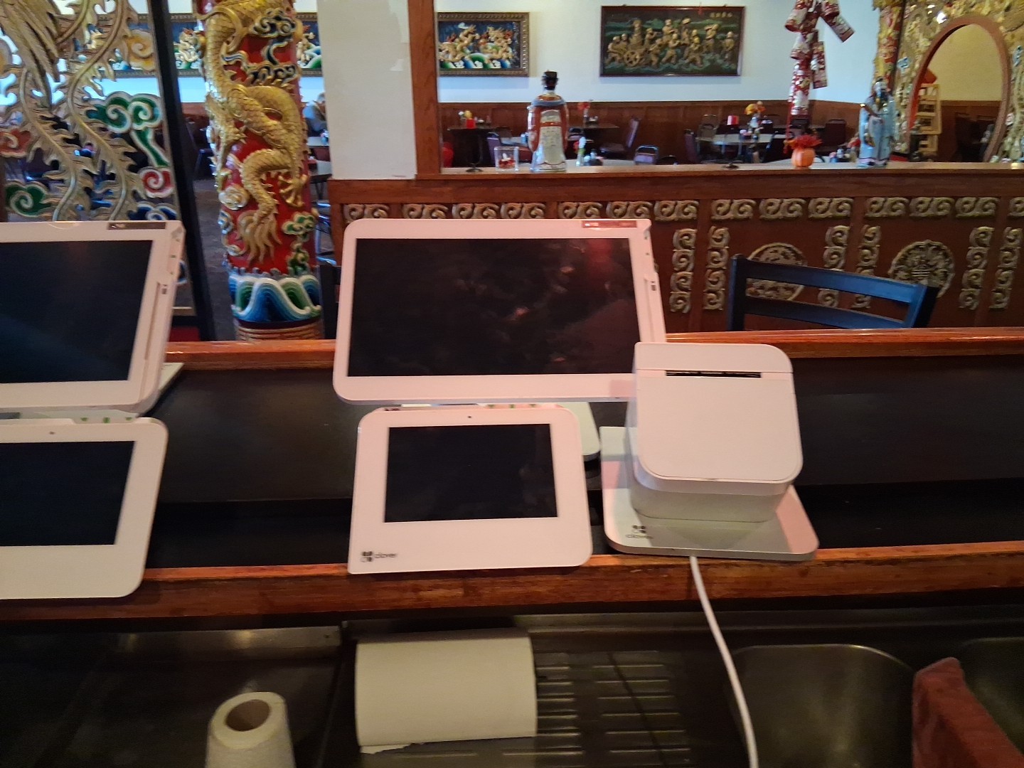 Clover Station C500 POS System with P550 H500 Models