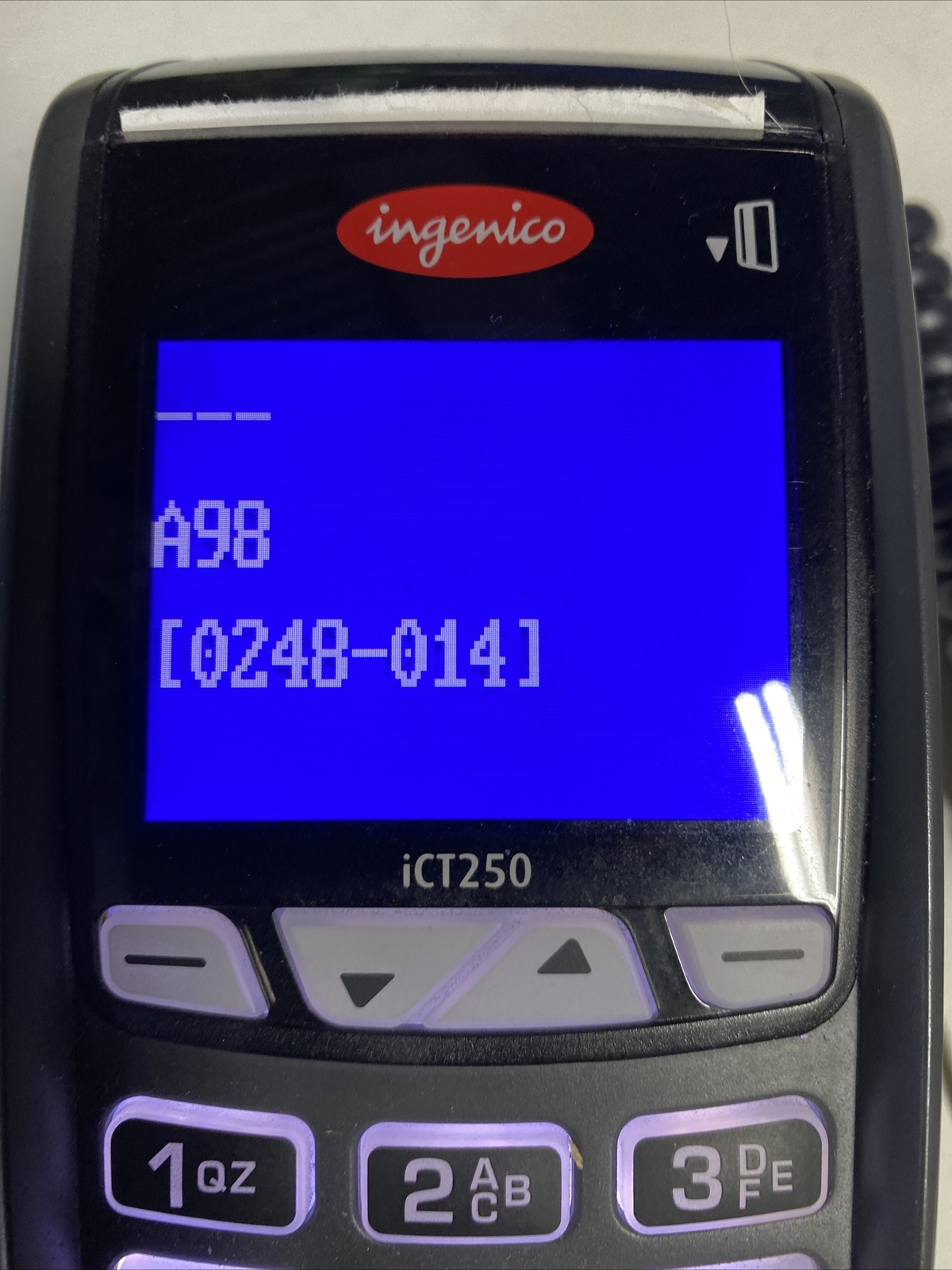 ingenico ict250