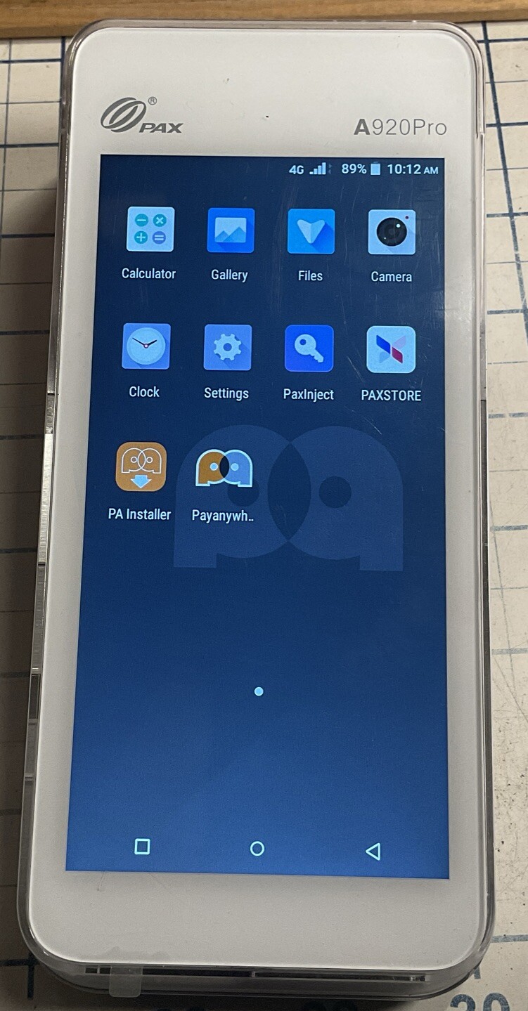PAX A920 Pro Smart Mobile Tablet Terminal