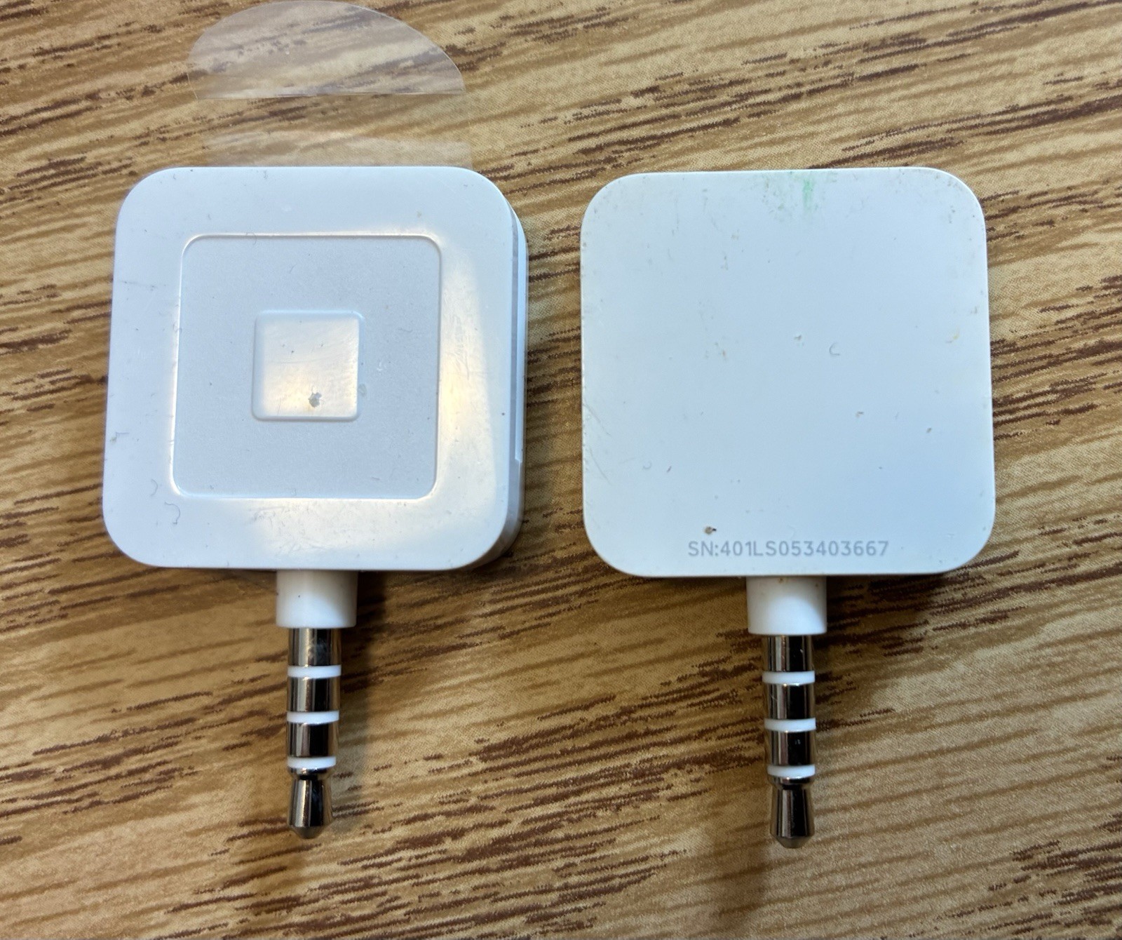 Square A-PKG-0206-01 Credit Debit Card Reader – White VG Condition