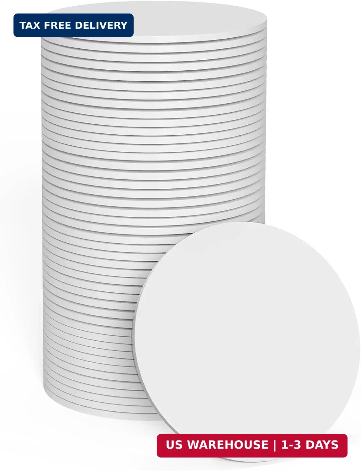 50 Pcs NFC Tags NTAG215 – Blank Rewritable NFC Cards, 504 Bytes Memory, Compatib