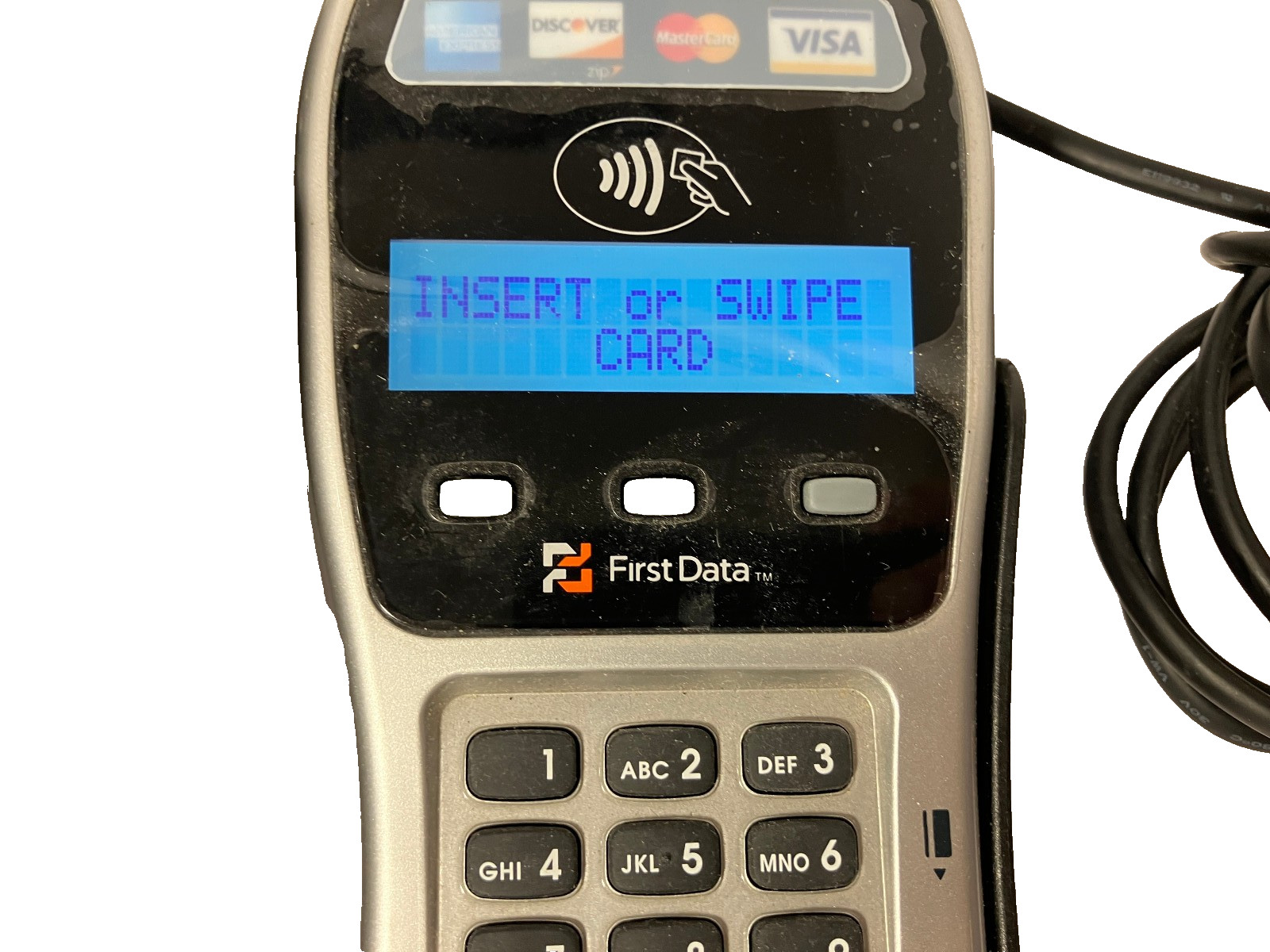 SET First Data FD130 Duo and FD-35 PIN Pad Credit Debit Card POS Terminal w/ PS