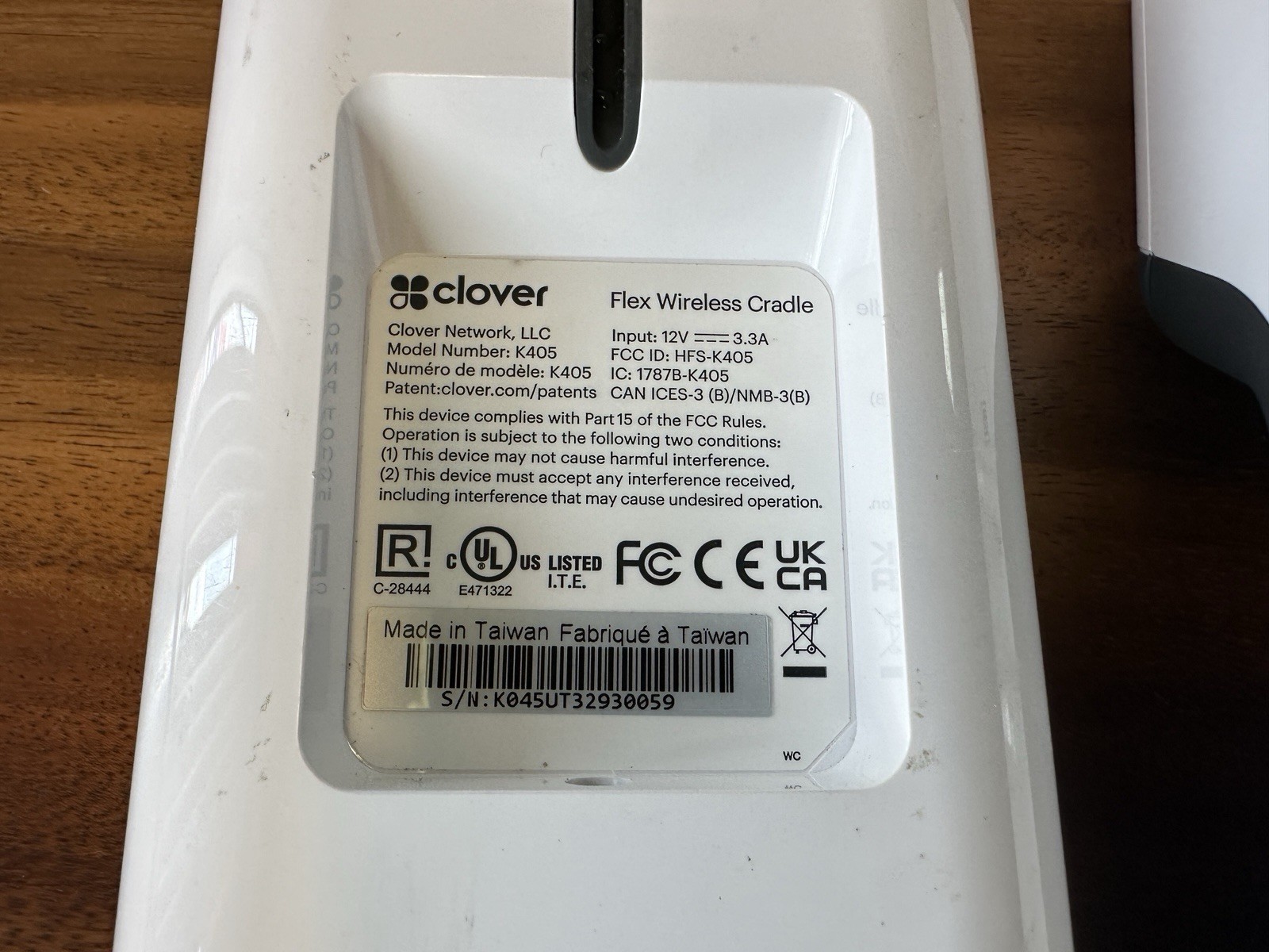CLOVER FLEX 3 MODEL K405