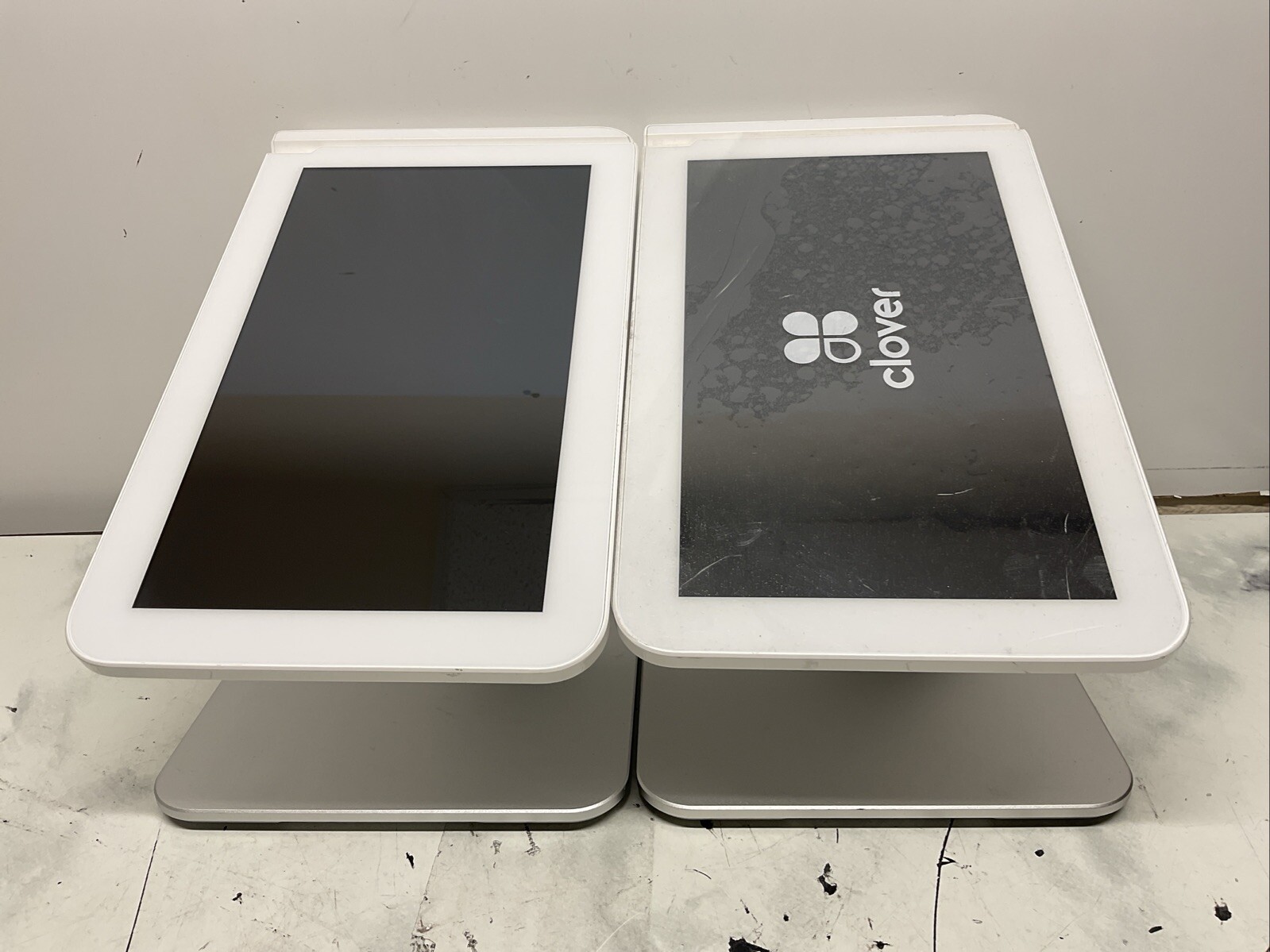 (LOT OF 2) Clover Station 1.0 C100 POS System Screen Monitor. H42