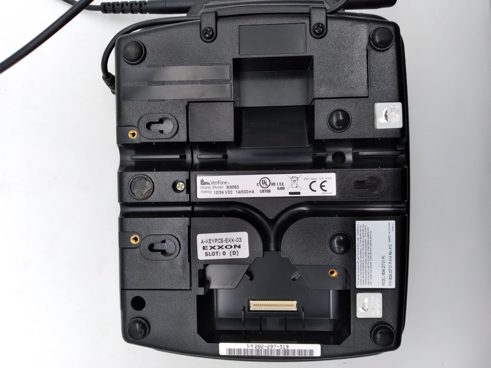 Verifone M094-207-01-R MX850 – Tch, Sig, Eth Pci Ped 2.X POS Terminal