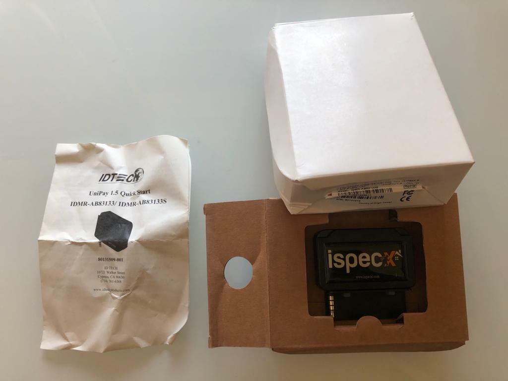 ID Tech IDMR-AB83133S UniPay 1.5 Mobile Audio Jack MSR and Smart Card Reader