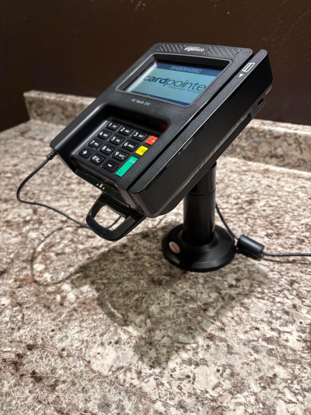 Ingenico iSC Touch 250 Payment Terminal With Free Adjustable Stand