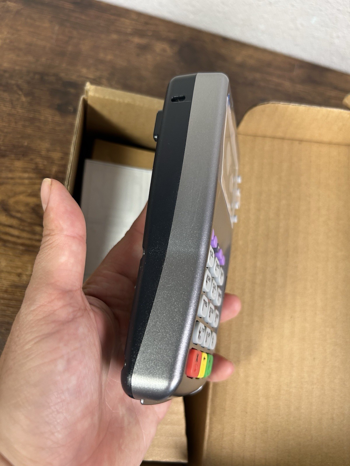 VeriFone VX805 CTLS Pin Pad Tamper Chip/Card Reader –
