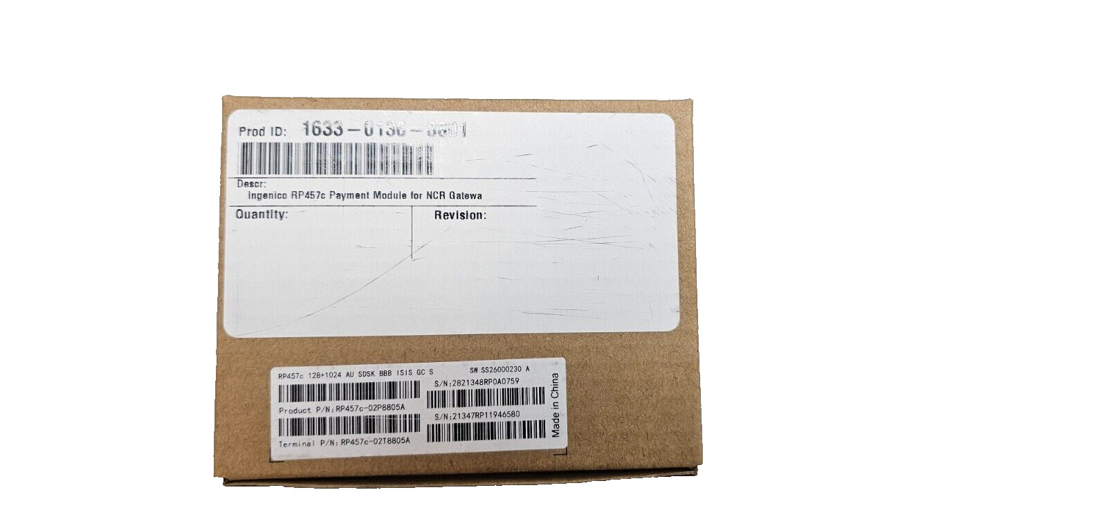 New Ingenico Mobile Solutions RP457C Mobile Tap Chip Payment Card Reader RP457