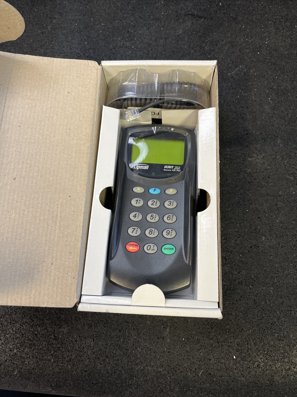 NEW IN BOX – LIPMAN Nurit 292 Secure PIN Pad