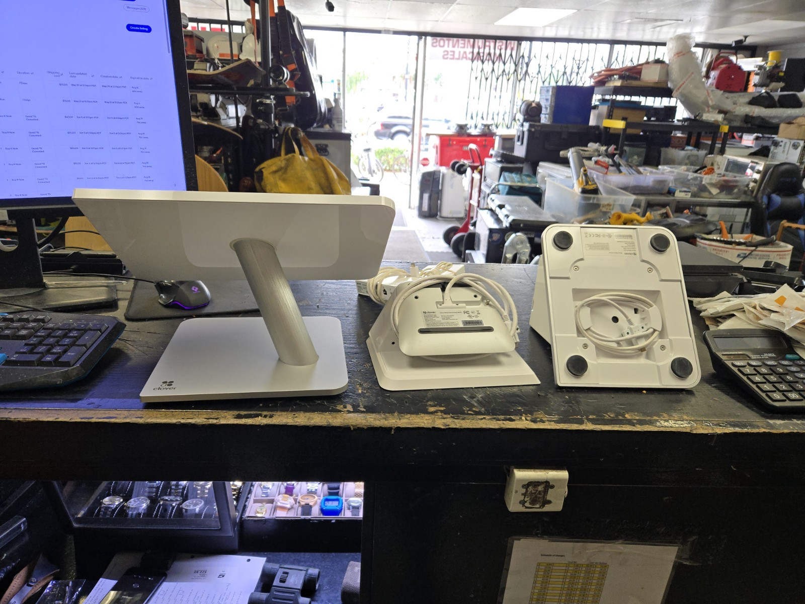Clover Station Pro POS System With Display S503, Terminal C503, Printer P500
