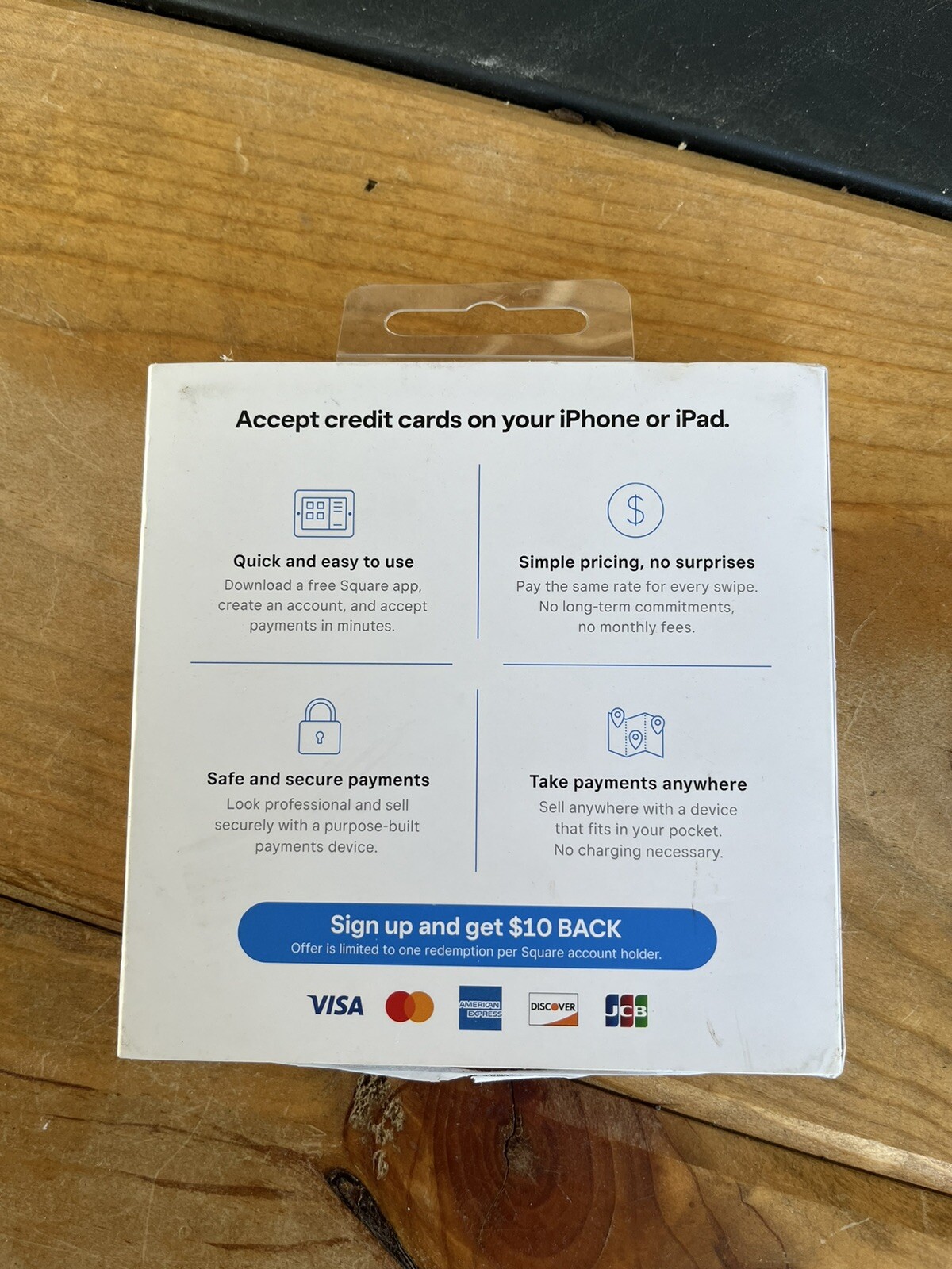 Square Reader for Magstripe Lightening , Credit Card Reader IOS/Android