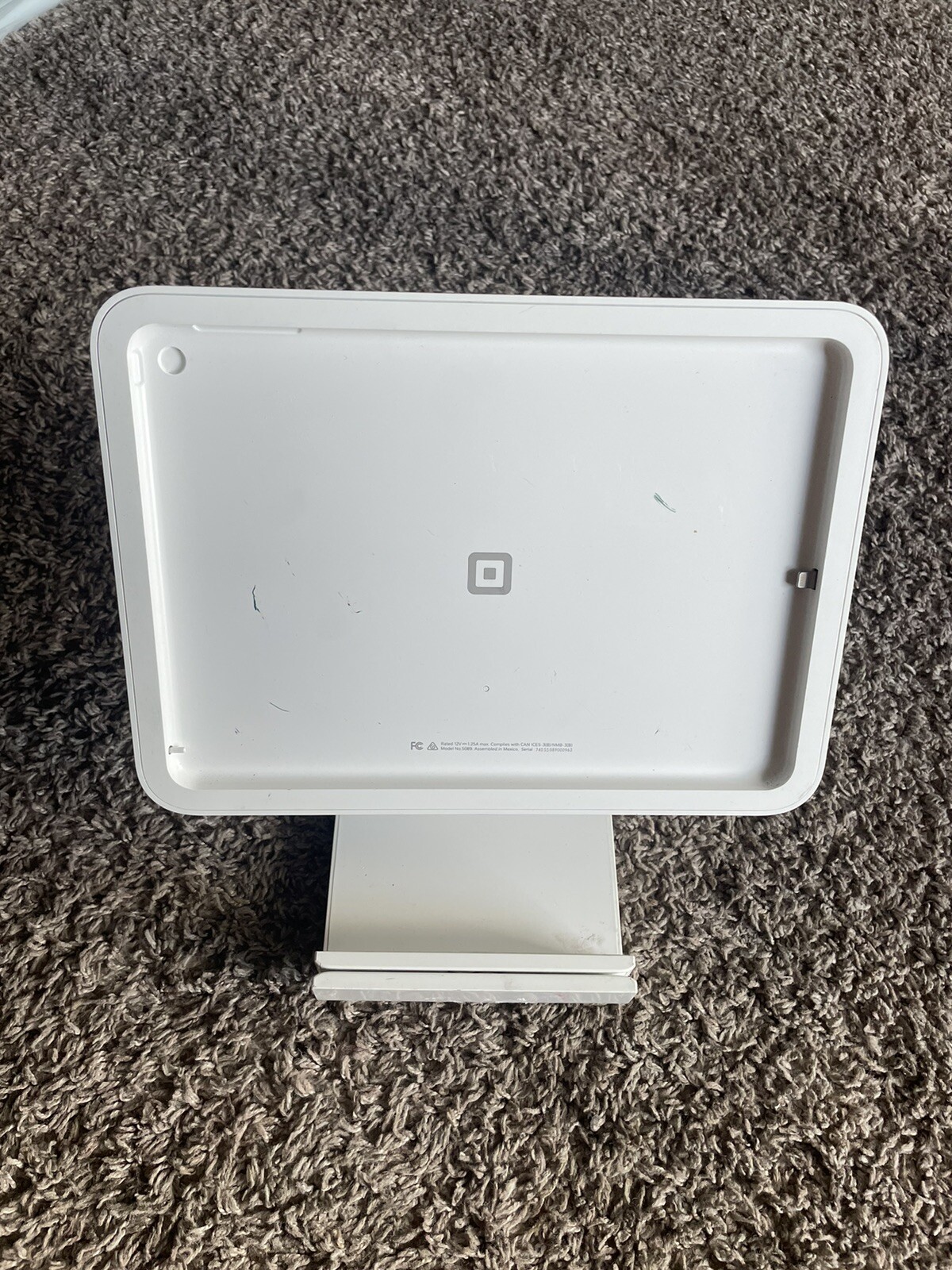 Square Stand POS Terminal Model S089 -untested – Stand only, no AC adapter