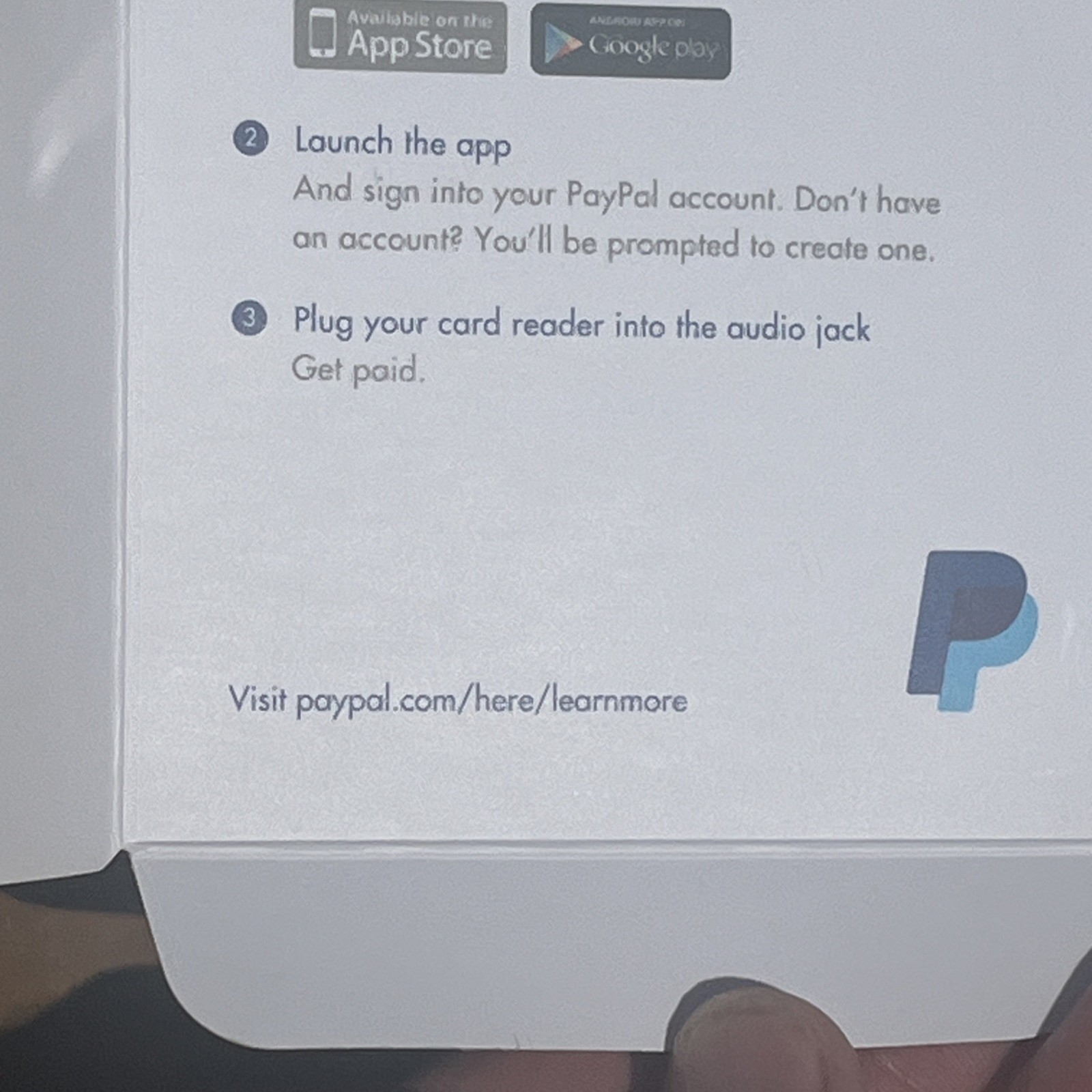 PayPal Mobile Credit Card Reader Swiper For iPhone and Android