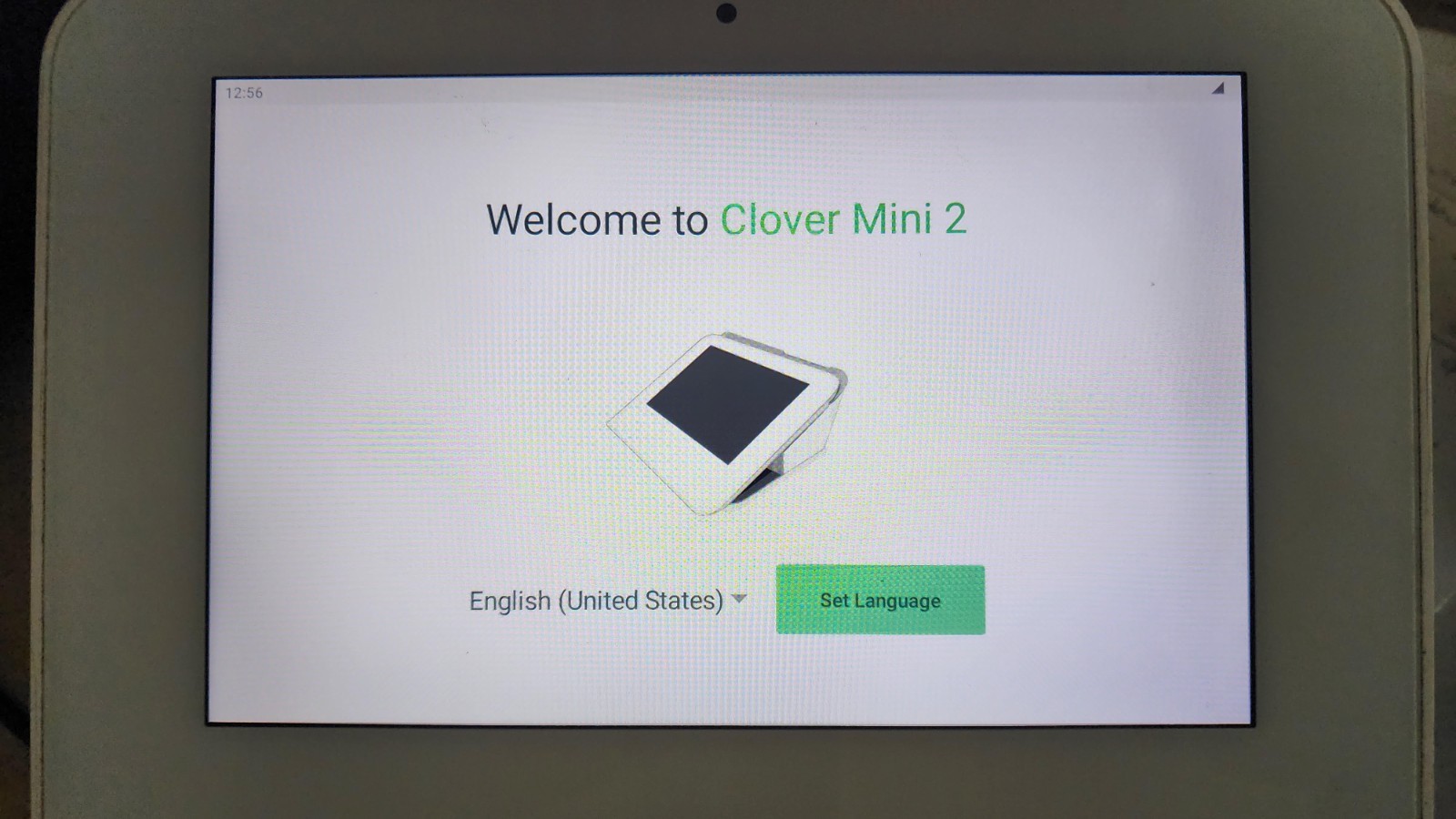 Clover Mini 2 Wi-Fi C302U POS System w/ Triangle Hub and Power Cord