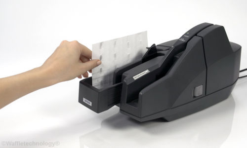Epson CaptureOne Check Scanner Cleaning Card featuring Waffletechnology 15 Cards