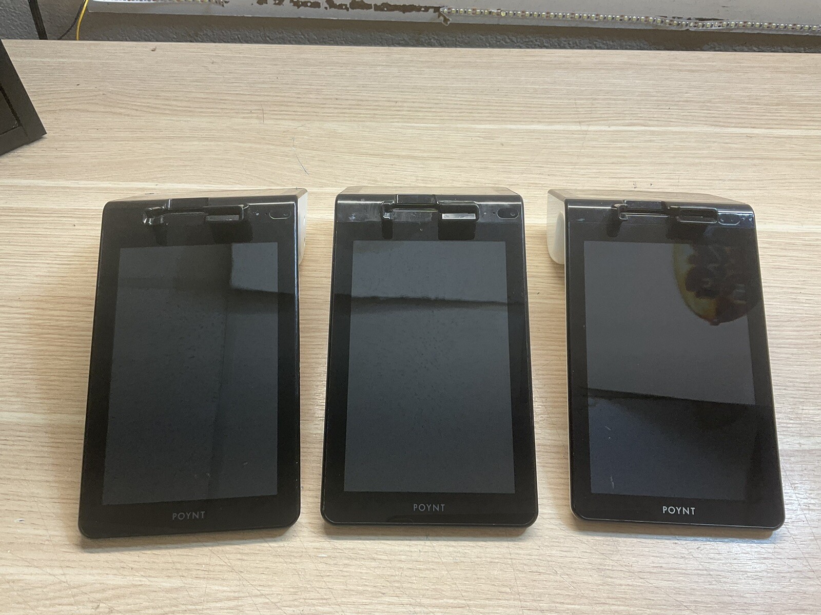 POYNT P3303 V2.0 DUAL TOUCHSCREEN POS SMART TERMINAL CARD /LOT OF 3 /JUA918