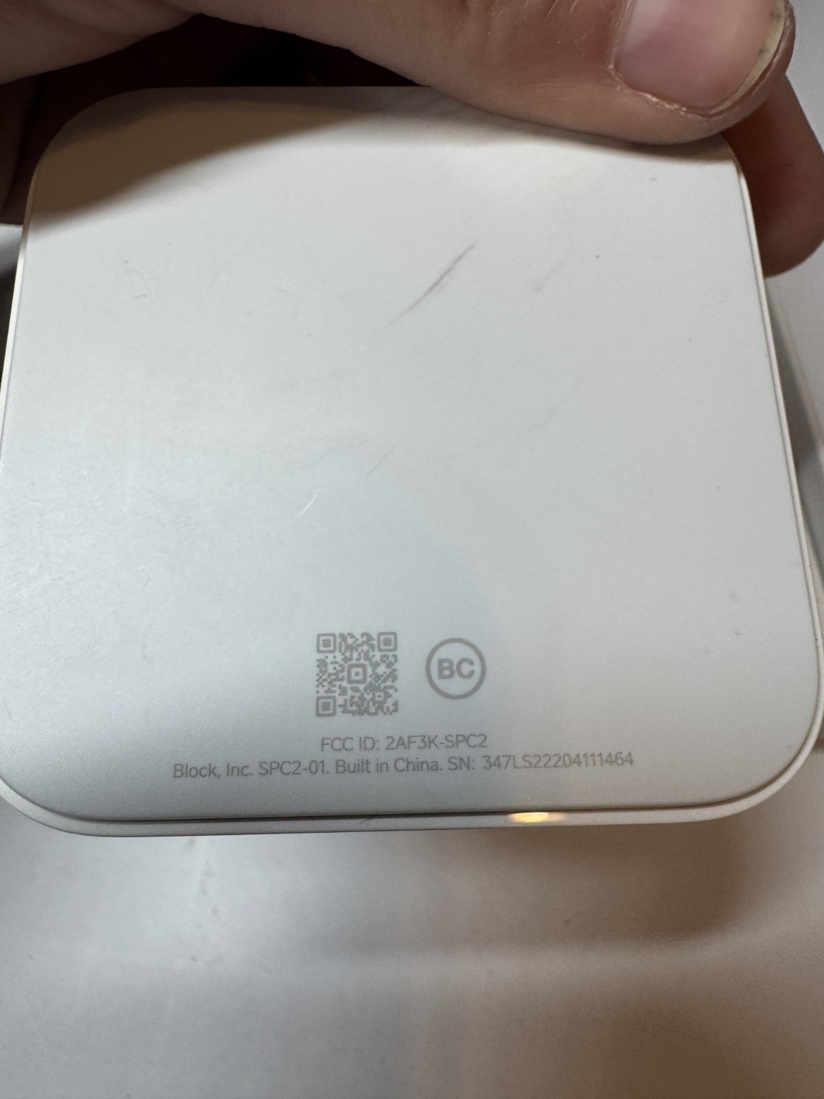 2 Square Reader for Contactless and Chip and Magstrip, Untested