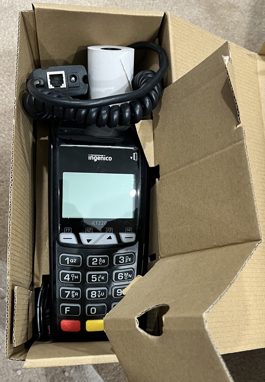 POS Machine Ingenico ICT220 Credit Card Terminal
