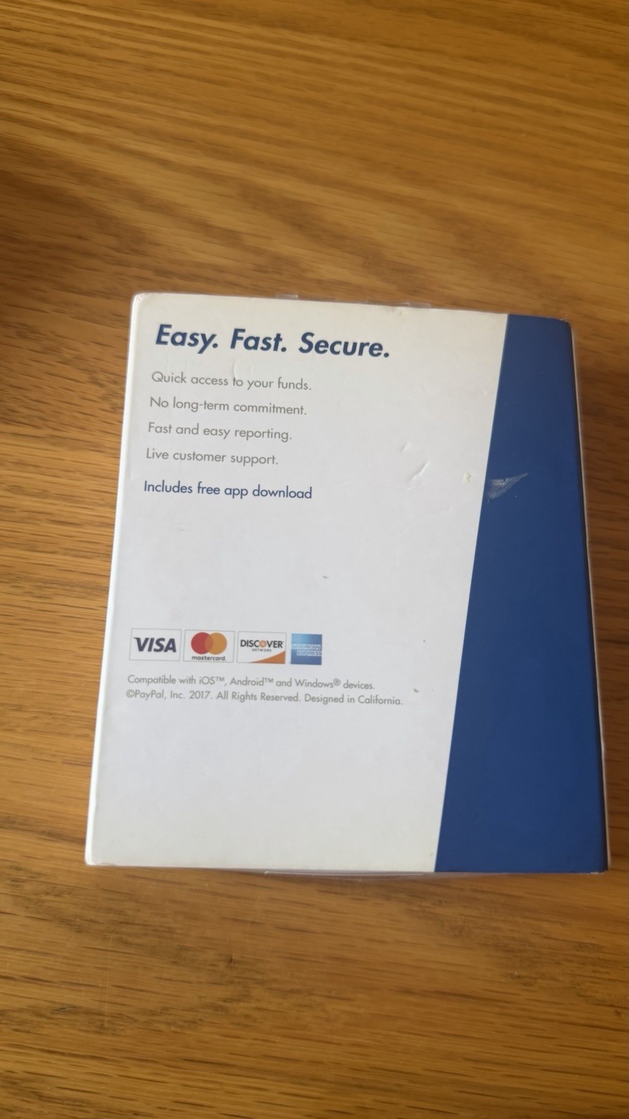 PayPal Mobile Card Reader Audio Jack Credit Card Reader Android iOS