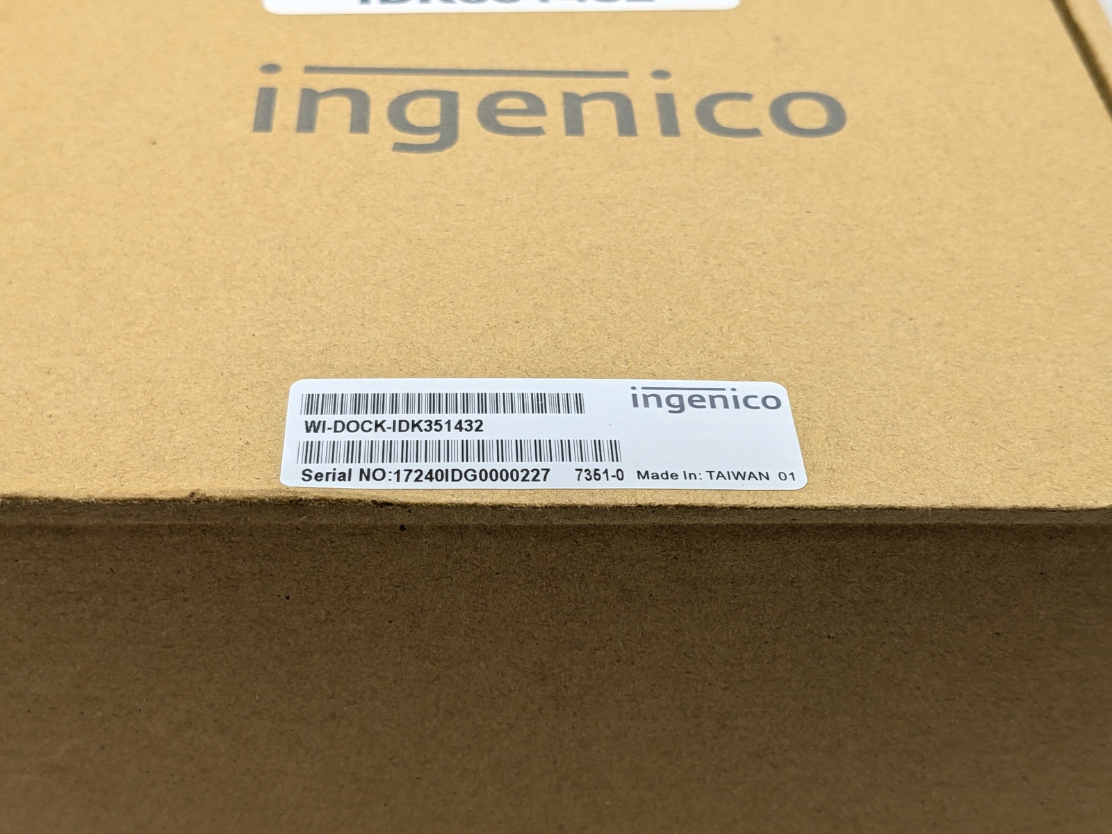 Ingenico IDK351432 Wi-Dock Single Bay Charger for iSMP4 Free Shipping