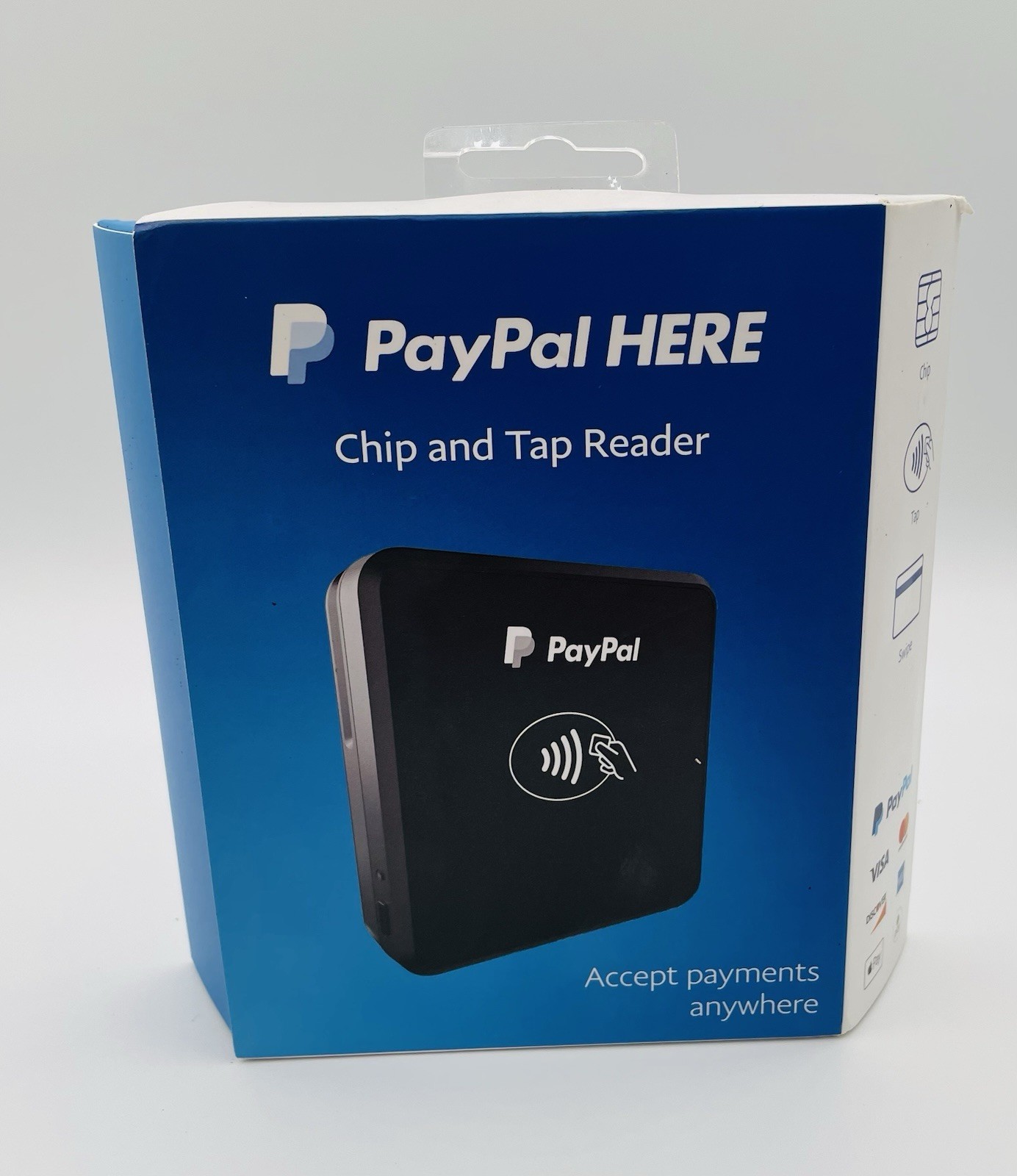 PayPal HERE Chip And Card Swipe Reader Accept Credit & Debit Cards Free Shipping