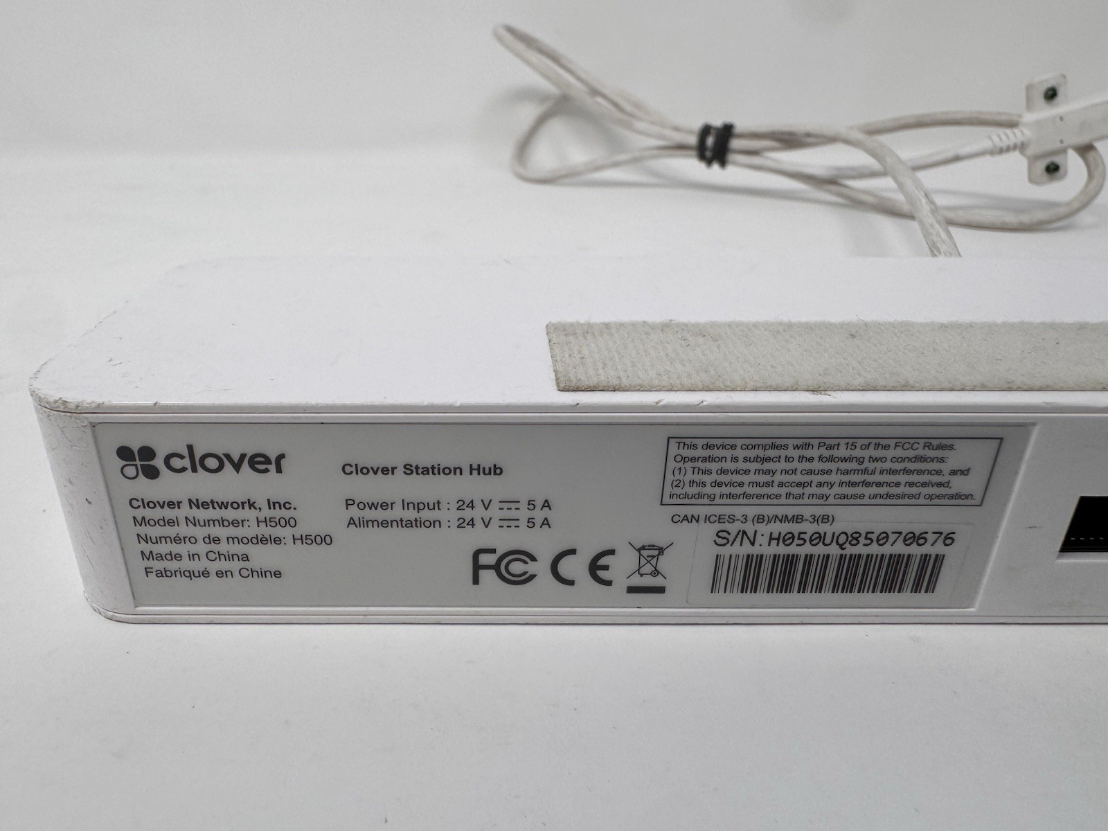 Clover FSP120-AABN3 Switching Power Adapter 24V 5A OEM Tested