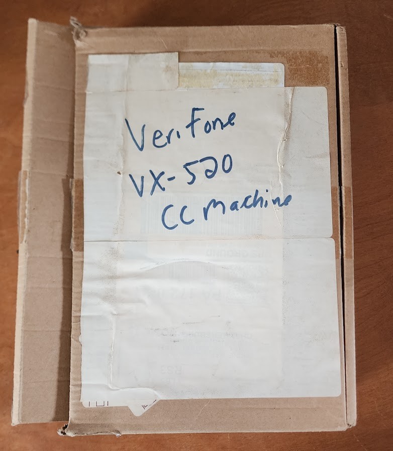 VeriFone Vx520 EMV NFC Credit Card Machine #M252-653-A3-NAA-3 Dual Comm Payment